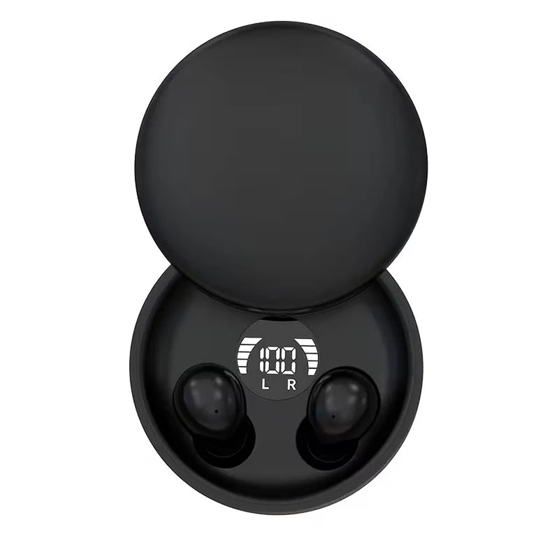 SK26 Bluetooth 5.4 Wireless Earphones Small Earbuds Sleeping Sport Invisible Headphones Bass Sound Quality Headset Sliding Cover
